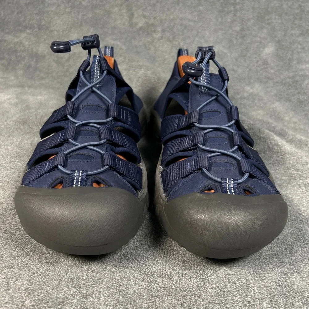 Keen Newport H2 Sandals Hiking Navy Blue Waterproof Wate Mens 11.5 1028517